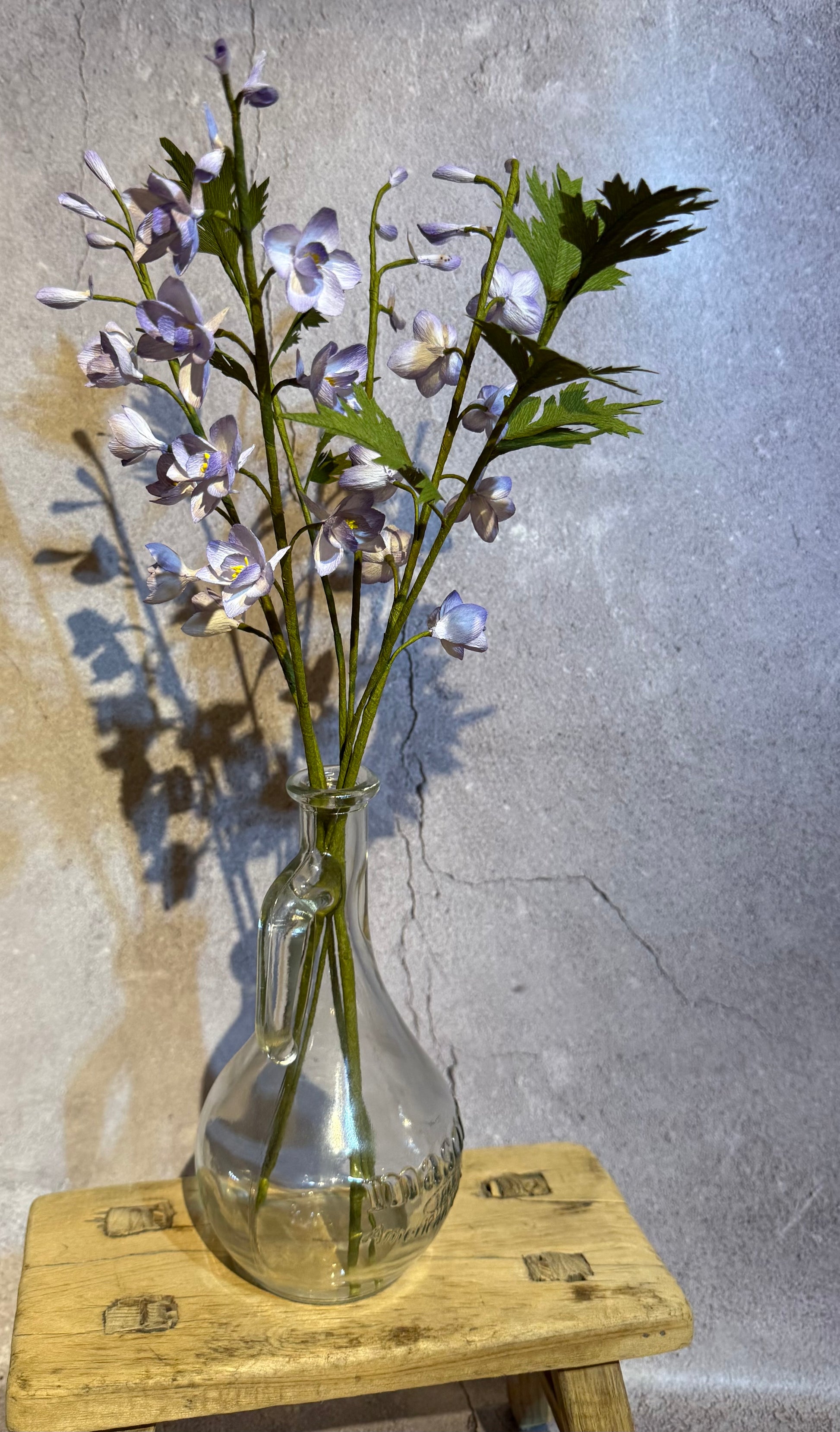 Larkspur in Vase
