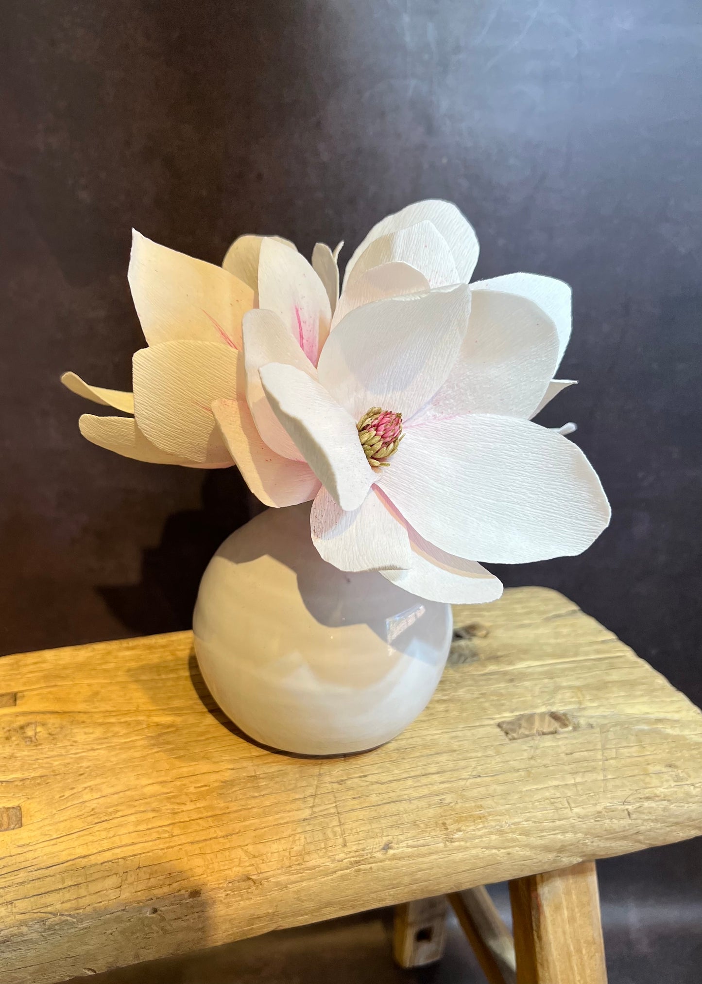 Magnolias in vase