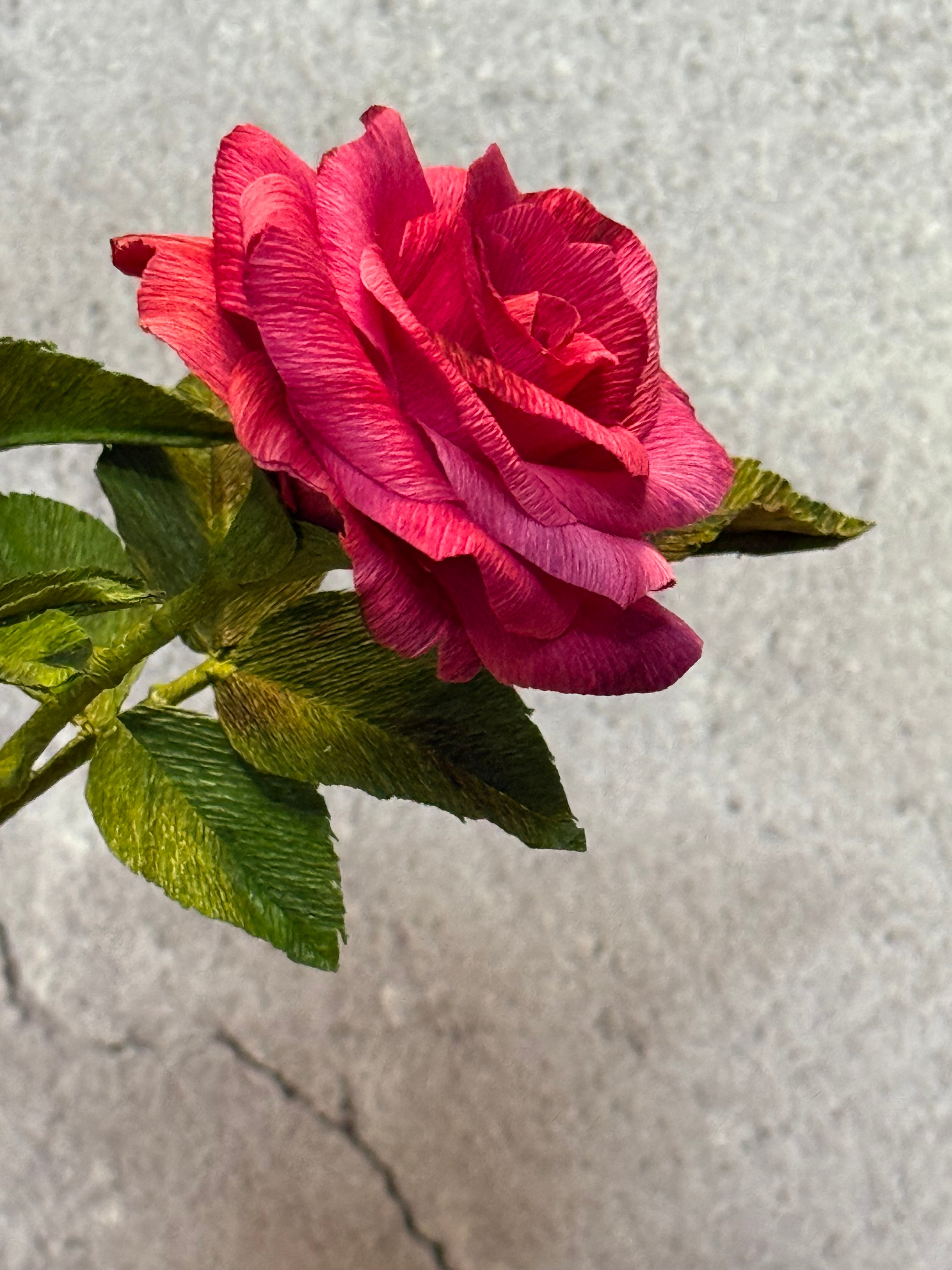 Red Mini Rose Bouquet in vase