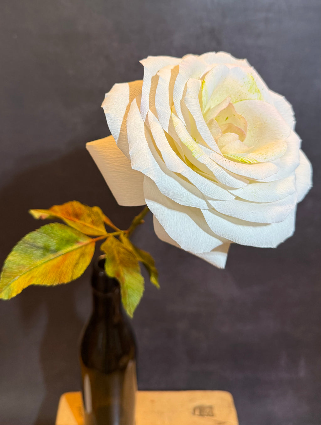 Long Stem Large Rose