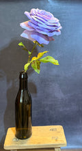 Long Stem Large Purple Rose